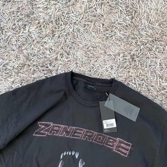 ZANEROBE AFTERLIFE BOX TEE GD BLACK NWT - Picture 5 of 5